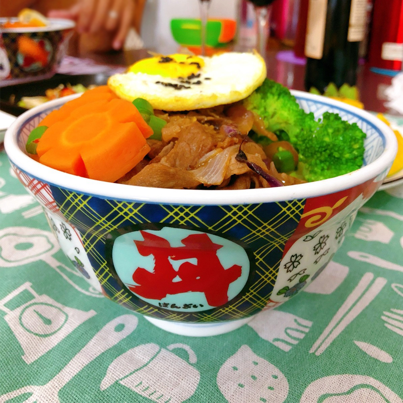 日式面碗 吉野陶瓷 牛丼碗 牛肉饭碗 鳗鱼饭碗 炒饭碗 卤肉饭碗