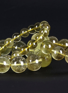 天然黑金利比亚陨石情侣款手链