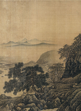 卷轴国画名画复制仿古画挂画