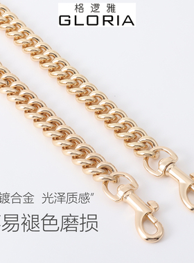 蔻驰麻将包腋下斜挎皮肩带链条
