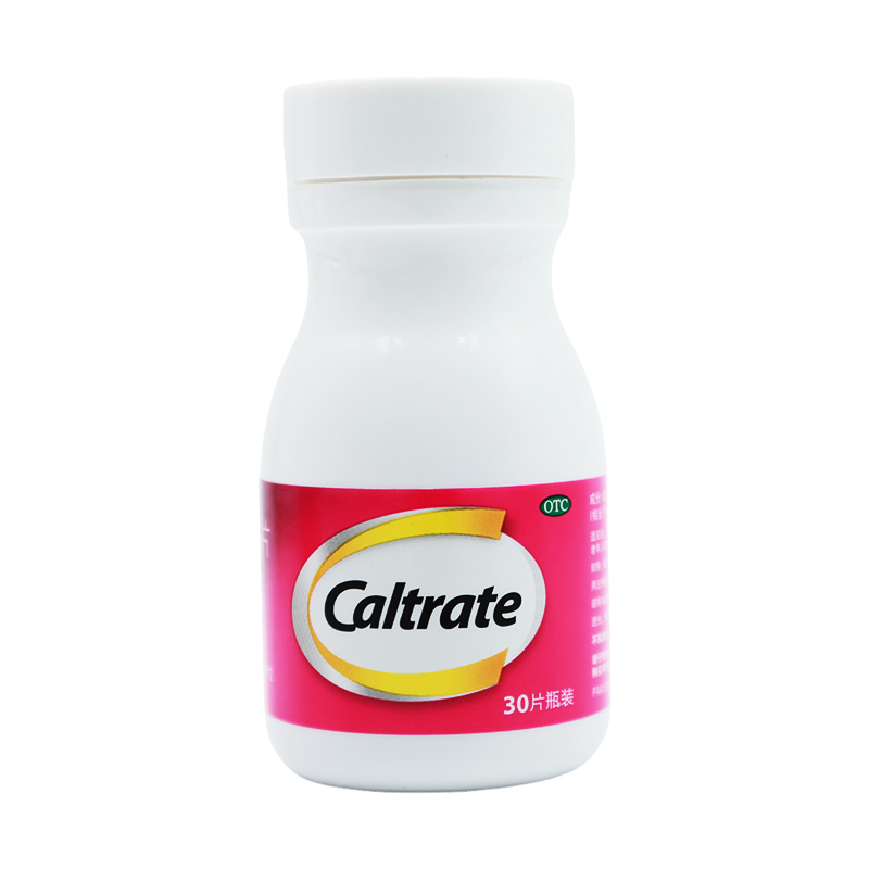 CALTRATE/钙尔奇 碳酸钙d3片 600mg:125iu*30片*1瓶/盒
