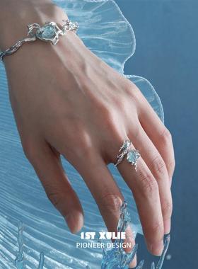 灵龙手镯新中式原创小众设计冷淡风高级感龙形甜酷手环