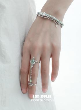 梦核手镯原创小众设计高级编织情侣手环2025新款