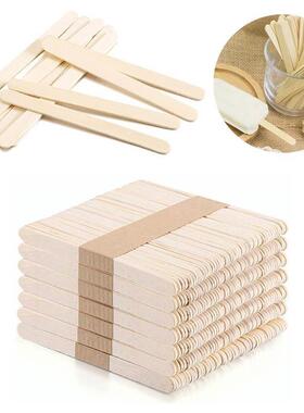 50-150 Pcs Ice Cream Popsicle Sticks Wooden Stirring Stick