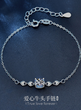 S925银镀18K金饰品女手链手镯定做来图来样加工定制批量珠宝首饰