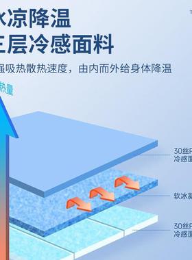 冰垫坐垫凉垫汽车水垫降温宠物冰凉垫子免注水凝胶学生水床垫夏季