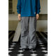 GOODLIVEABLE mud dyed paratrooper trousers