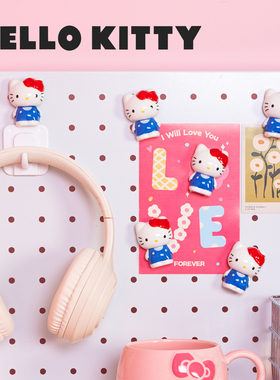 Hellokitty磁吸筷子架装饰贴