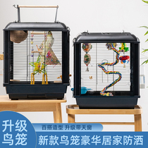 Parrot cage Hyphoenix Peony Wren 8 Gothic tiger Pine live bird cage Sub-large extra-large Home Luxury Villa