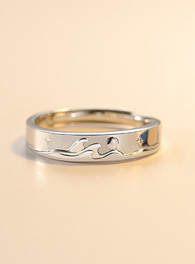 日思夜想s925情侣对戒