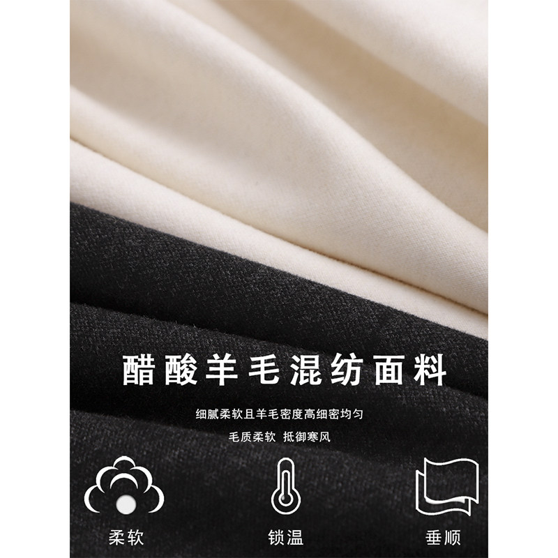 羊毛加绒卫裤女秋冬2025新款高腰休闲哈伦裤直筒收口束脚运动裤子,淘宝优惠券,粉丝福利购,淘宝优惠卷