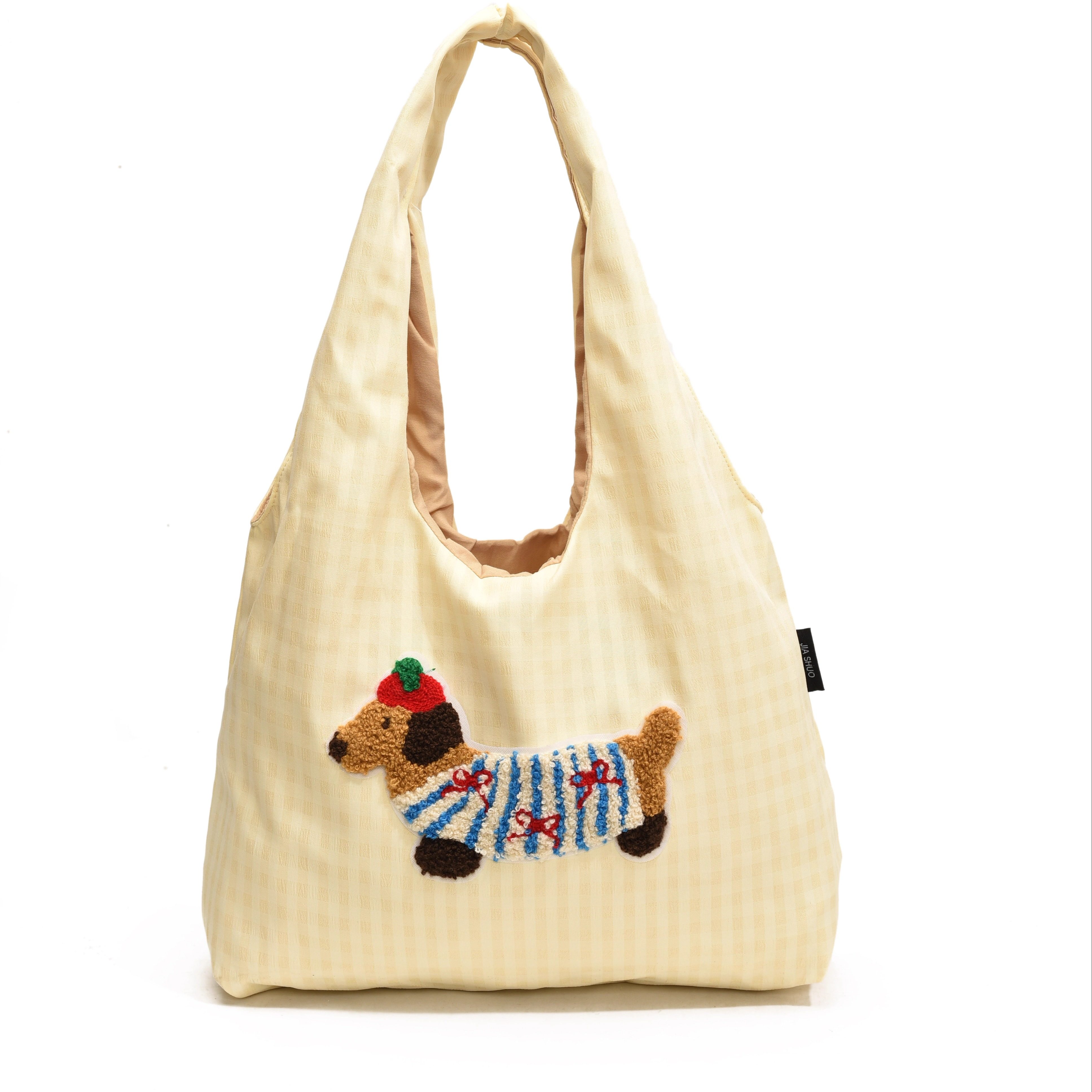 网红大学生大容量帆布包包女2025新款潮学院风托特包休闲单肩包,淘宝优惠券,粉丝福利购,淘宝优惠卷