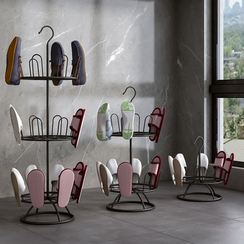 晾鞋架室外阳台落地凉鞋架铁艺晾晒鞋架旋转挂鞋架晒鞋子拖鞋神器,淘宝优惠券,粉丝福利购,淘宝优惠卷