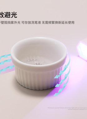 陶瓷螺旋钢网洗笔杯过滤刷