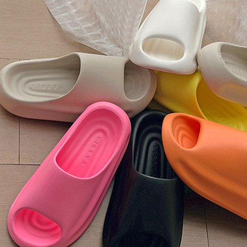 亚束男士拖鞋夏外穿涉水沙滩拖鞋踩屎感厚底增高情侣凉鞋溯溪鞋女 - 图0