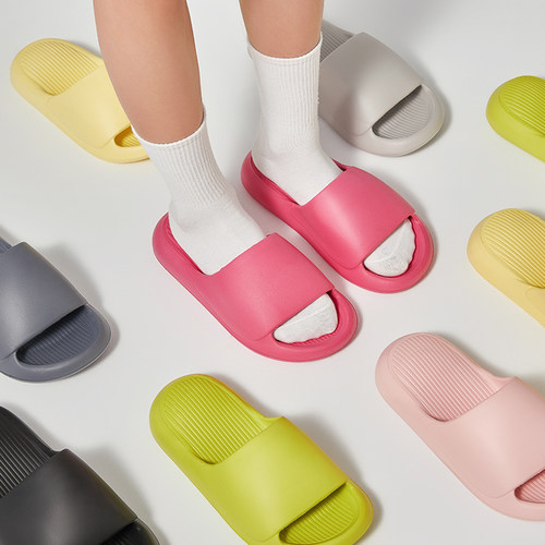 亚束气垫拖鞋防滑厚底静音室内家居凉拖踩屎感外穿家用拖鞋女夏季 - 图2