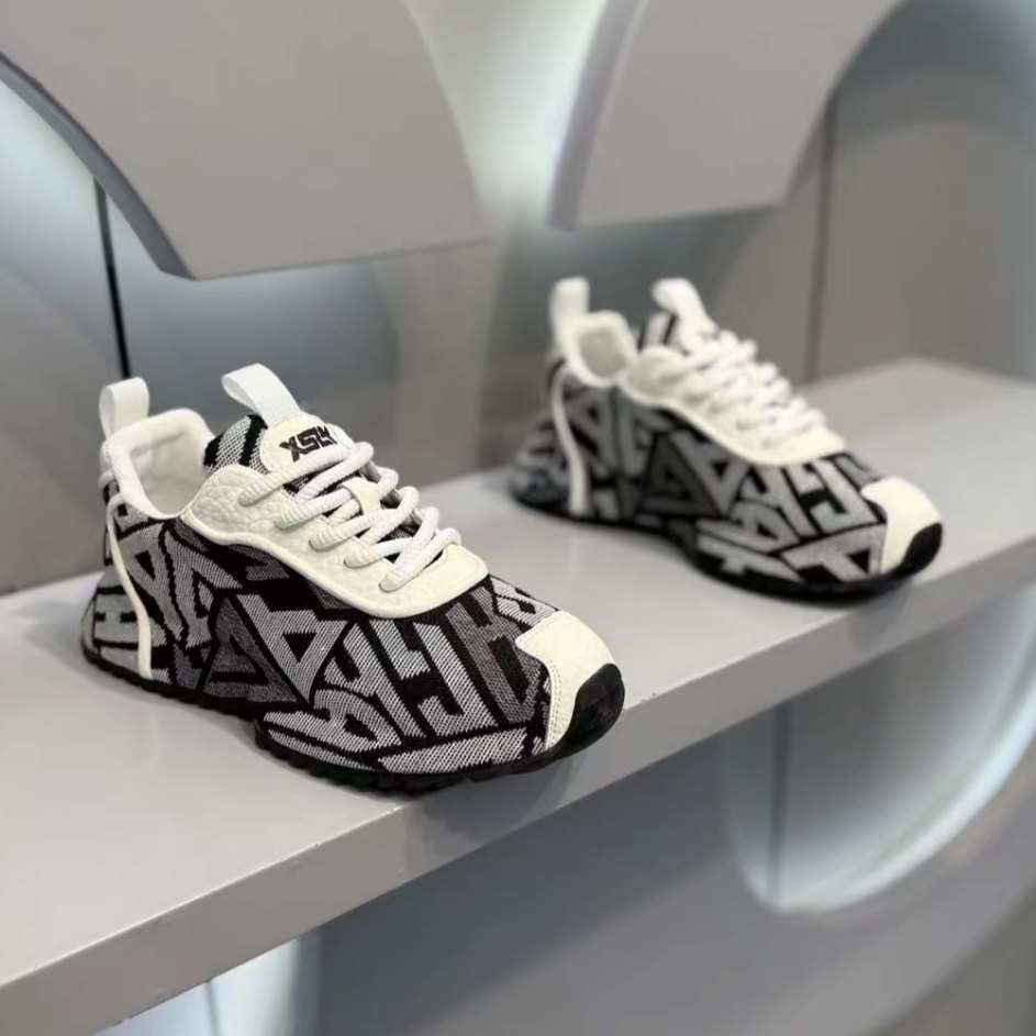 时尚男鞋2026早春新款增高老爹鞋青年个性潮流布面刺绣防滑阿甘鞋,淘宝优惠券,粉丝福利购,淘宝优惠卷