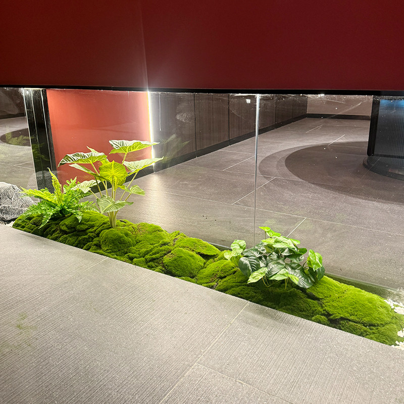 仿真绿植玄关造景摆设室内过道花槽仿生植物隔断装饰展示柜微景观,淘宝优惠券,粉丝福利购,淘宝优惠卷
