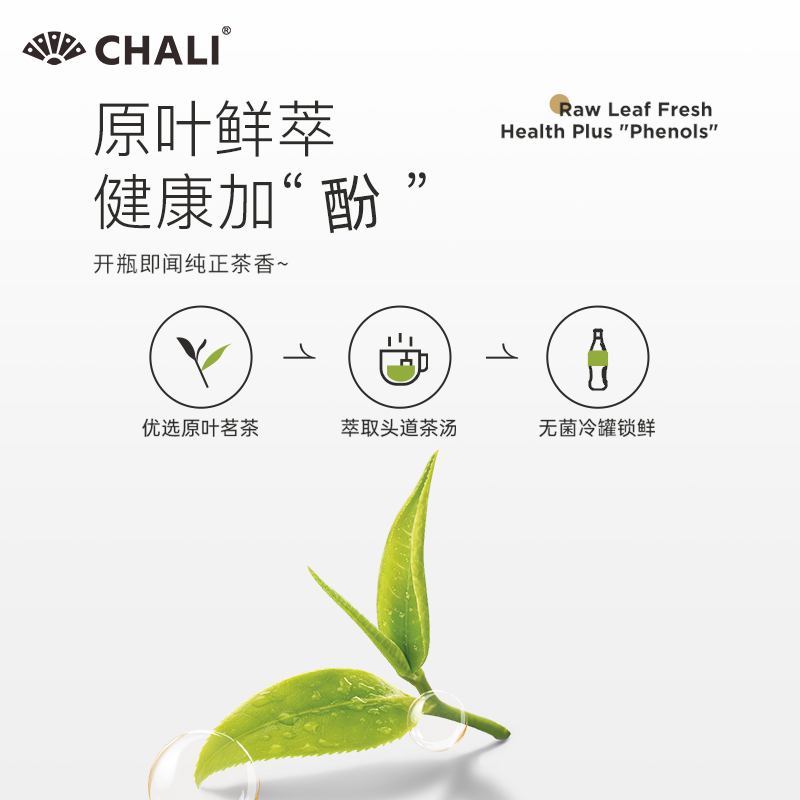 CHALI茶里公司出品 雪梨白茶果汁茶即饮瓶装茶饮料整箱