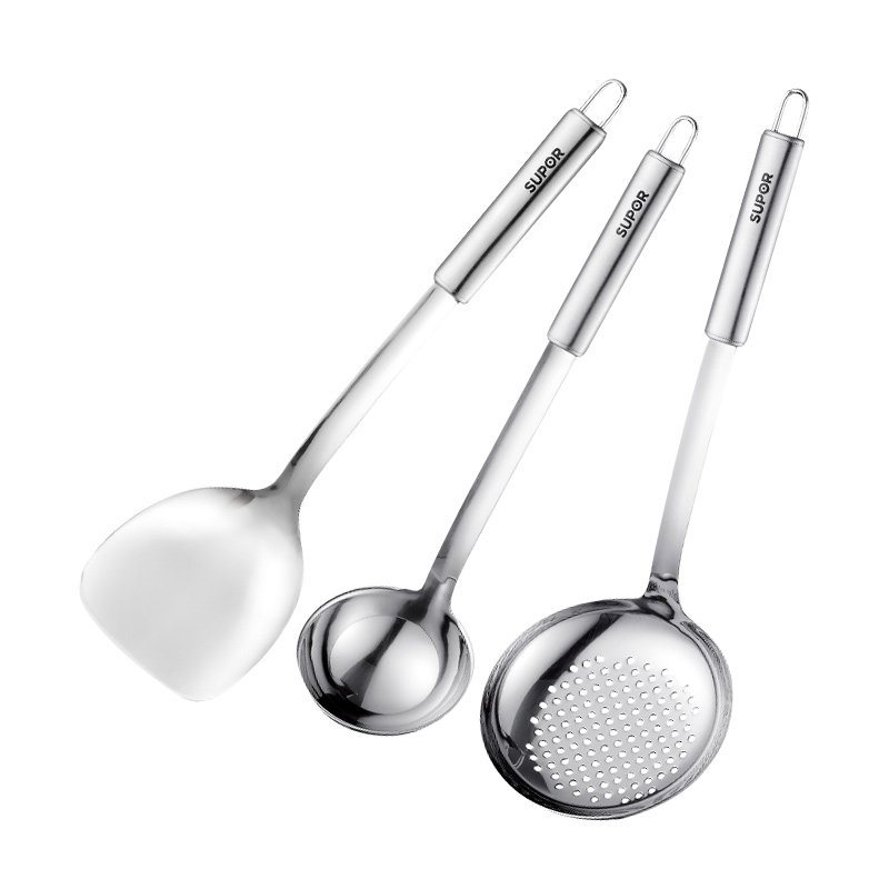 苏泊尔铲勺家用厨具套装不锈钢锅铲汤勺厨房炒菜铲子大漏勺中式铲,淘宝优惠券,粉丝福利购,淘宝优惠卷