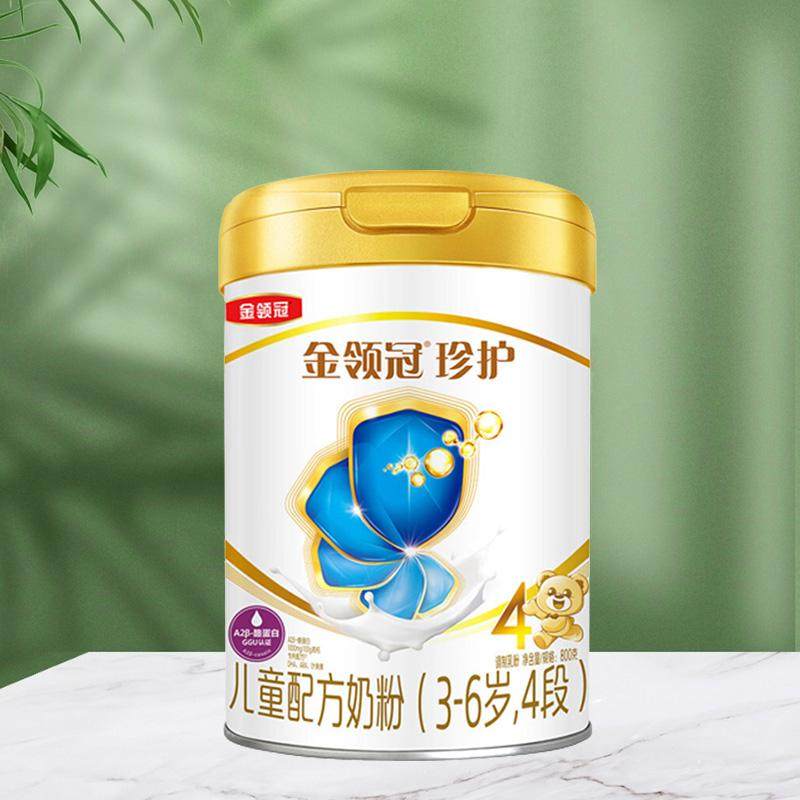 伊利金领冠珍护4段800g克罐装奶粉3-6岁儿童配方四段新国标,淘宝优惠券,粉丝福利购,淘宝优惠卷