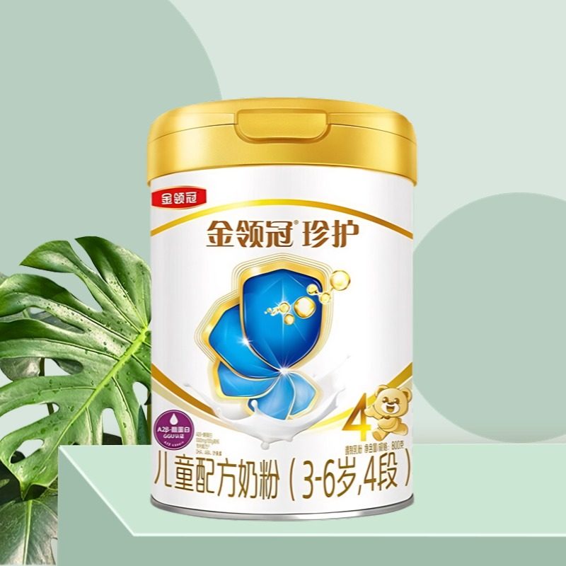 伊利金领冠珍护4段800g克奶粉罐装儿童配方3-6岁四段,淘宝优惠券,粉丝福利购,淘宝优惠卷
