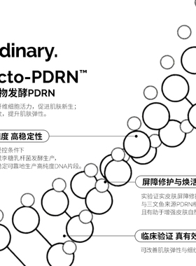 【重磅新品】The Ordinary4%Lacto-PDRN+B9眼霜提亮紧致抗皱淡纹
