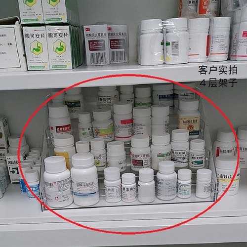药品小货架超市卫生所药品架子桌上小展示架促销架药房药店陈列架 - 图3