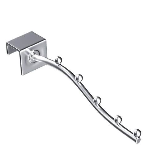 防盗网挂杆七珠挂钩衣架外置晾阳台晾衣神器护栏宿舍床边挂衣服基 - 图3