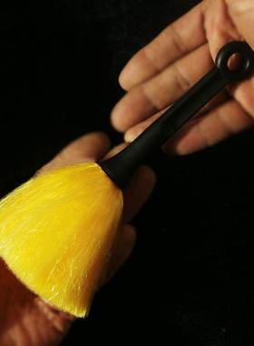 佛像清洁专用佛尘扫佛龛掸子清洁刷子净佛巾佛堂用品除尘清洁