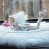 Автомобильные украшения, интерьеры, центральная консоль, автомобильные принадлежности, стиль богини, элитная женская электромобиль