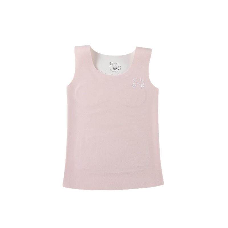 发育期女童中大童小学生保暖无痕背心德绒自发热秋冬带固定胸垫,淘宝优惠券,粉丝福利购,淘宝优惠卷