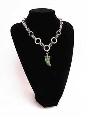 百搭港风彩色珠珠复古金女合金