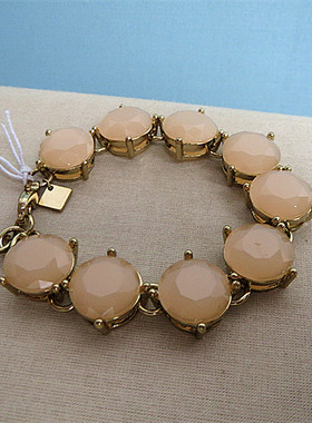 潮牌女合金人工宝石欧美孤品手链