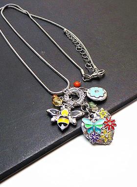 合金镀金锁骨链女全新项链