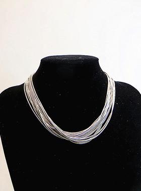 合金镀金多层女孤品项链