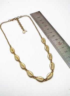 项链手链镀金中古风女