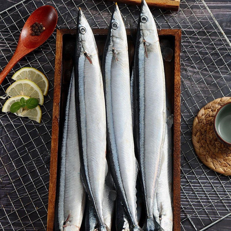 秋刀鱼新鲜冷冻4斤特大号深海鱼海鲜水产日式烧烤食材顺丰包邮 - 图0