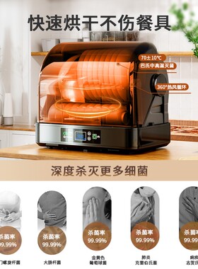 消毒柜碗架家用碗柜小型厨房不锈钢置物架碗碟储物柜沥水架收纳盒