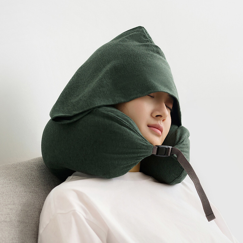 无印良品 MUJI 舒适颈部靠枕 护颈枕办公室午睡枕头U型枕旅行抱枕 - 图1