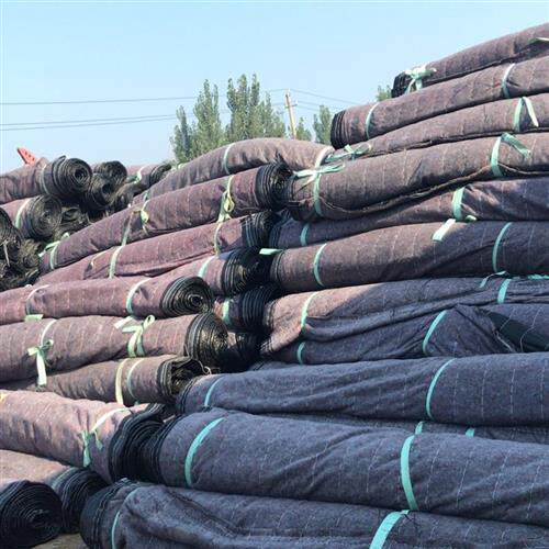 白色土工布毛毡保湿布公路绿z化养护毯工程透水t布大棚保温棉被