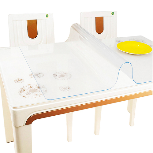 无味PVC磨砂水晶板软q玻璃防水防烫桌布透明餐桌垫茶几垫免洗台布
