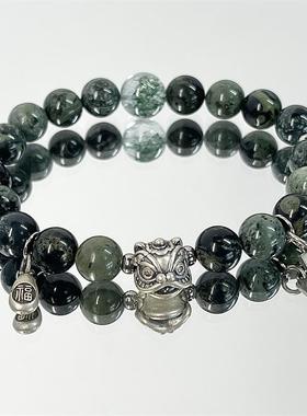 原创小众情侣新中式国风醒狮手串