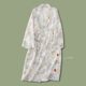 Pure cotton nightgown nightgown women summer cotton gauze kimono spring and autumn yukata home clothes Japanese men's bathrobe pajamas