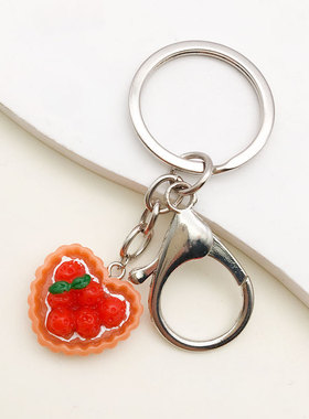 蘑菇挂件立体钥匙扣挂件材料饰品