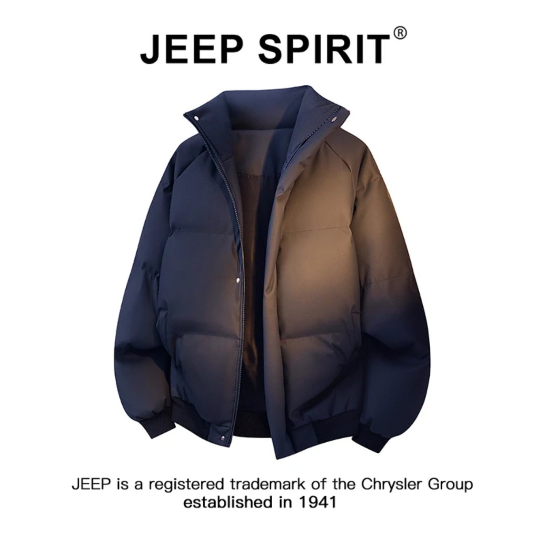 JEEPSPIRIT吉普美式复古立领棉服男士冬季加厚保暖PU皮面包服棉衣,淘宝优惠券,粉丝福利购,淘宝优惠卷