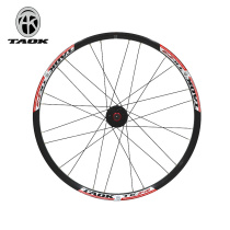 New TAOK Tuke 24 inch mountain wheel set bike fast detached flower drum aluminum alloy double car ring disc brake wheel