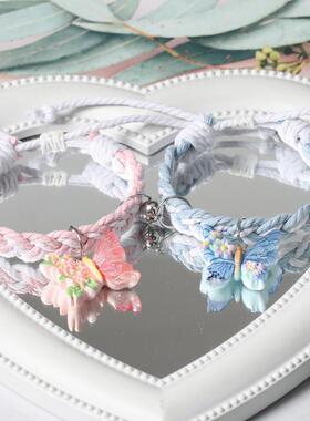 闺蜜二人三人款蝴蝶磁吸