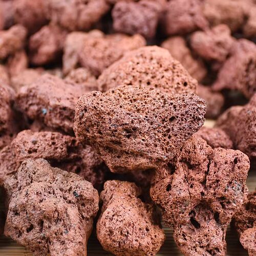 配土专用天然火山石颗粒多肉专用铺面石绿植垫底石鱼缸专用造景石 - 图2