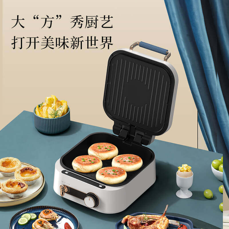 uchino内野电饼铛家用双面煎烤锅 内野凰庭电饼铛/可丽饼机/薄饼机